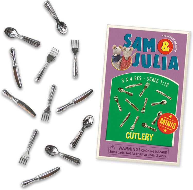 Sam & Julia Mini Matchboxes With Miniature Kitchen Items For Ages 3+