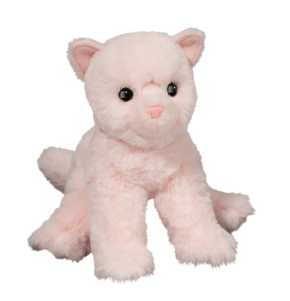 Cadie Pink Cat Mini Soft 7" Plush For Ages 2+