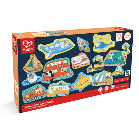 Wheels & Wonders Beginners Puzzle E1649