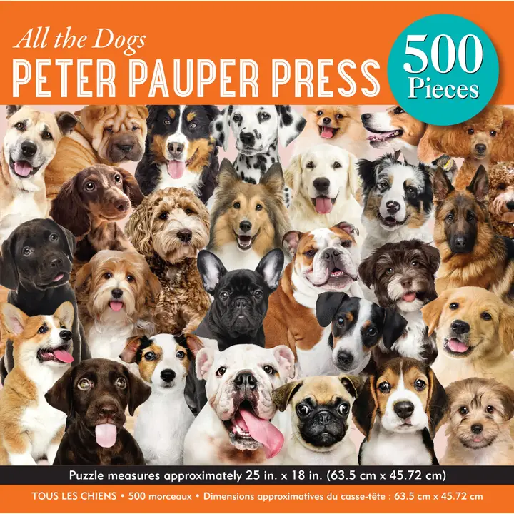 All the Dogs | 500 Piece Jigsaw Puzzle - 1