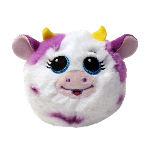 Ty Beanie Bellies Ball | Daisy White Cow - 1