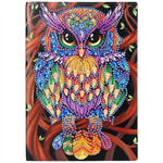 Diamond Painting | Colorful Owl Notebook - 1