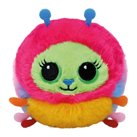 Ty Beanie Bellies Ball | Crystal Multicolor Caterpiller - 1