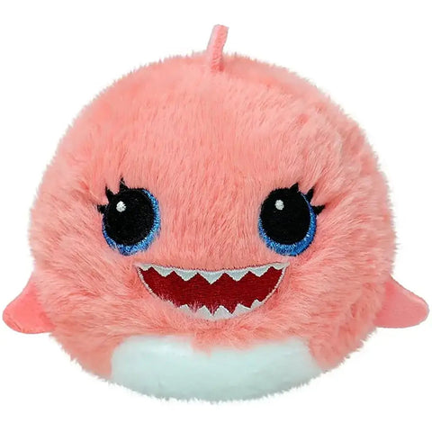 Ty Beanie Bellies Ball | Reef Pink Shark - 1