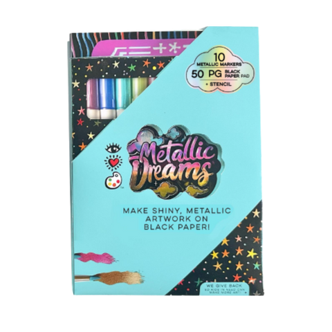 iHeartArt Metallic Dreams Marker All-In-One Set 8+