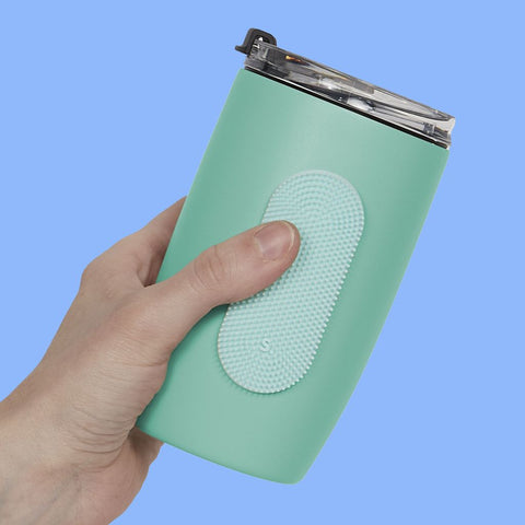 Slabs Silicone Sensory Sticker | Static Teal - 1