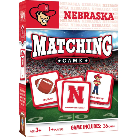 Nebraska Cornhuskers | Matching Game 3+ - 1