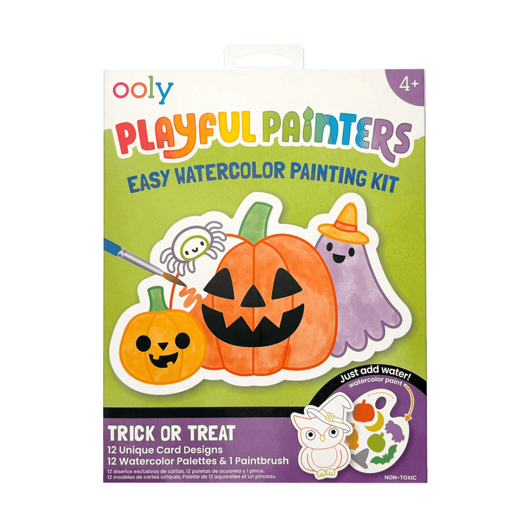 Playful Painters | Watercolor Kit | Halloween 4+ - 1