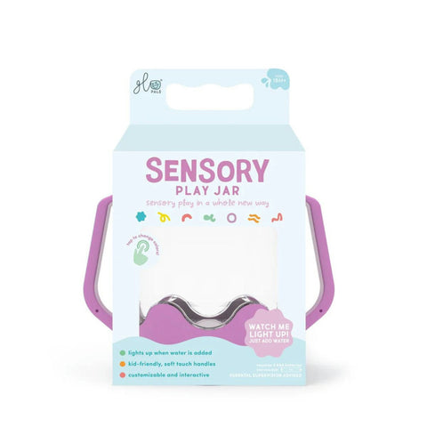 Sensory Play Jar- Puprle For Ages: 18Mons+