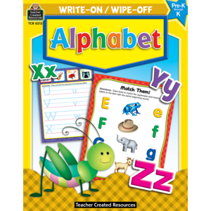 Write-On/Wipe-Off Book | Alphabet - CR Toys