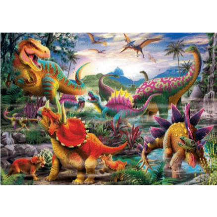 Puzzle | T-Rex Terror | 35 pc - CR Toys