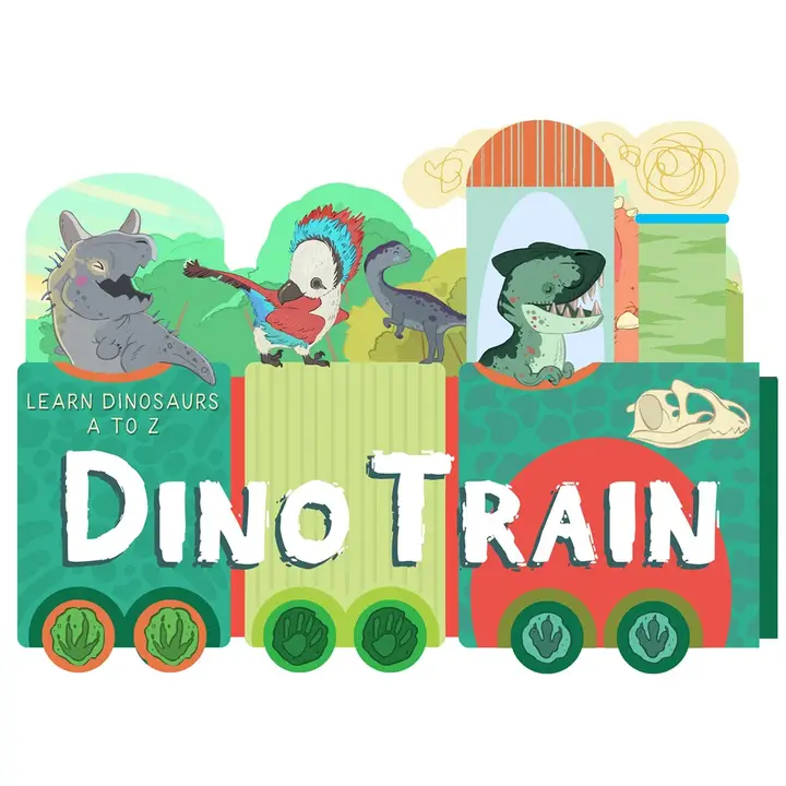 Dino Train Board Book For Ages 1+