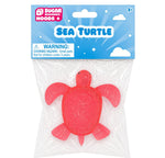 Sugar Skwisheez Noods Sea Turtle squishy toy in coral pink packaging