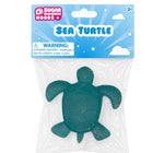 Sugar Skwisheez Noods Sea Turtle squishy toy in teal green packaging