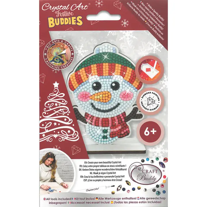 Crystal Buddies | Christmas | Snowman 6+ - 1