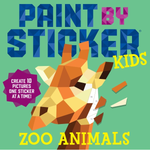 Paint By Sticker Kids | Zoo Animals 5+ - 1