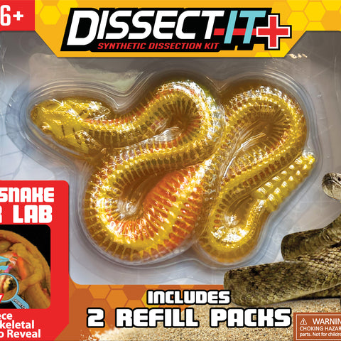 Dissect-It® Rattlesnake Super Lab Science Kit For Ages 6+