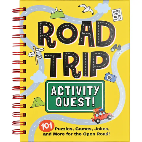 Road Trip Activity Quest Book