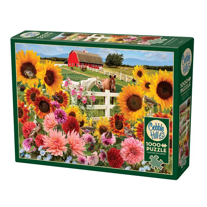 Sunflower Farm 1000Pc Puzzle For Ages 12+