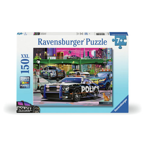Puzzle | Police on Patrol | 150 Pc XXL - CR Toys