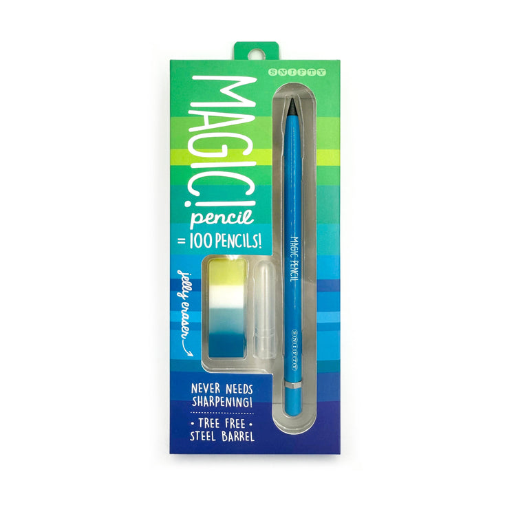 Magic Pencil & Eraser Set |Blue Spm007