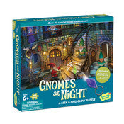 Seek & Find Glow Puzzle: Gnomes At Night 100Pc Puzzle