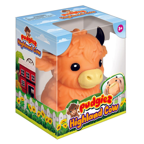 PUDGIEZ HIGHLAND COW - CR Toys