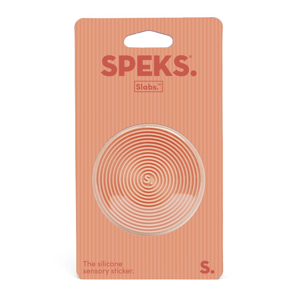 Slabs Silicone Sensory Sticker | Grove Orange - 1