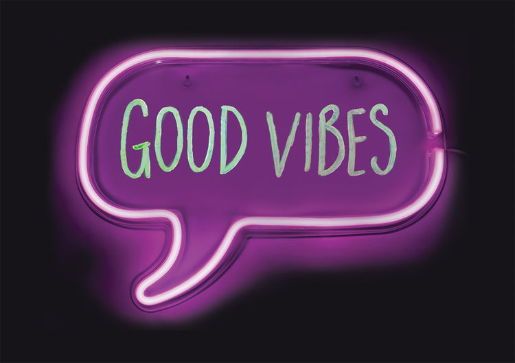 Neon Speech Bubble Message Light Frame - 1