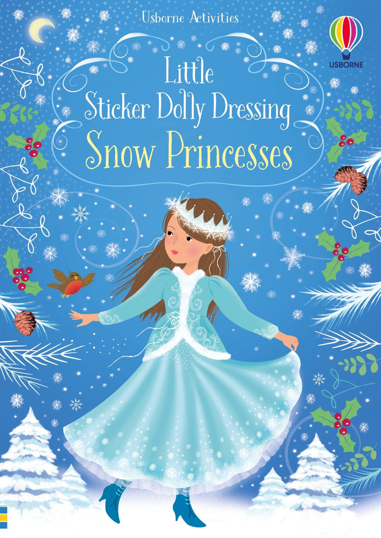 Little Sticker Dolly Dressing Snow Princess Book