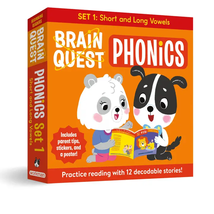 Brain Quest Phonics Readers: Set 1 - CR Toys