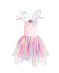 Gown | Rainbow Fairy Dress & Wings Multi 7-8 - 2