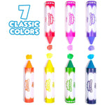 Tub Works | Smooth Jumbo Bath Crayons | 7 Bright Colors | 3+ - 8