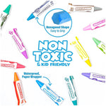 Tub Works | Sweet Scents Smooth Bath Crayons Bath Toy | 12 Bath Crayons | Ages 3+ - 7