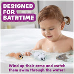 Tub Works | Wind Up Swimming Animals - CR Toys