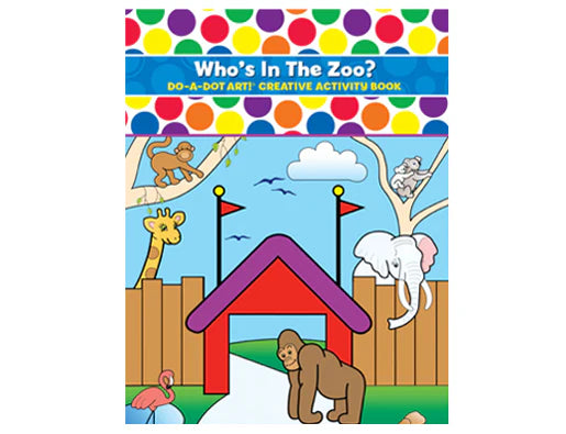 Do A Dot Book | Zoo Animals Book 3+ - 2