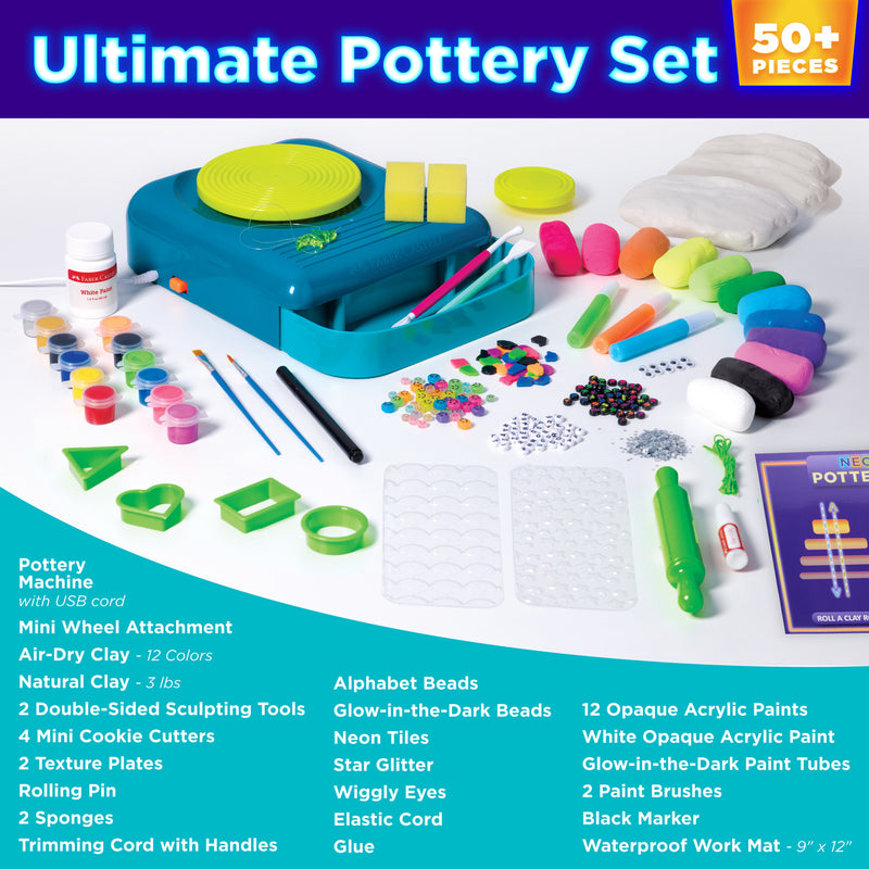 Pottery Studio | Neon Glow 8+ - CR Toys