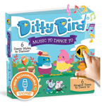 Ditty Bird Book | Kids Dance Songs: Music To Dance To - Usb-C 2+ - 1