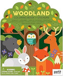 Coloring Book With Stickers Books Woodland