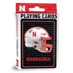Nebraska | Neon Style Playing Cards - 1