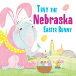Tiny the Nebraska Easter Bunny Hardcover - CR Toys