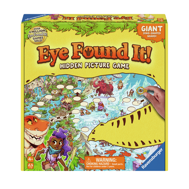 Eye Found | World Of Dinosaurs Board Game Ages 4+ 22678