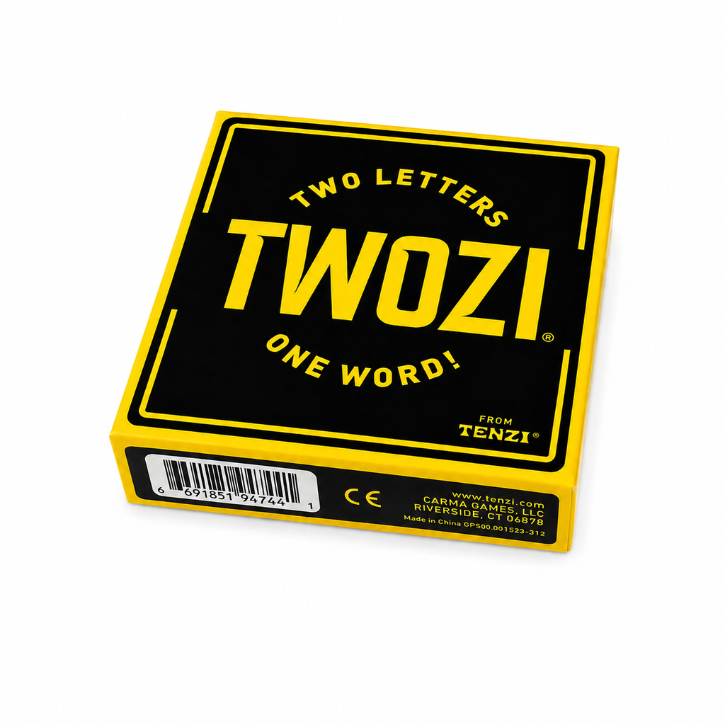 Twozi Game Two Letters One Word Card Game 6+ - 1