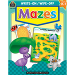 Write-On/Wipe-Off Book | Mazes