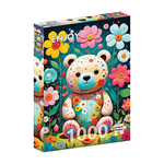 Flower Teddy Bear 1000pc Puzzle 10+ - 1
