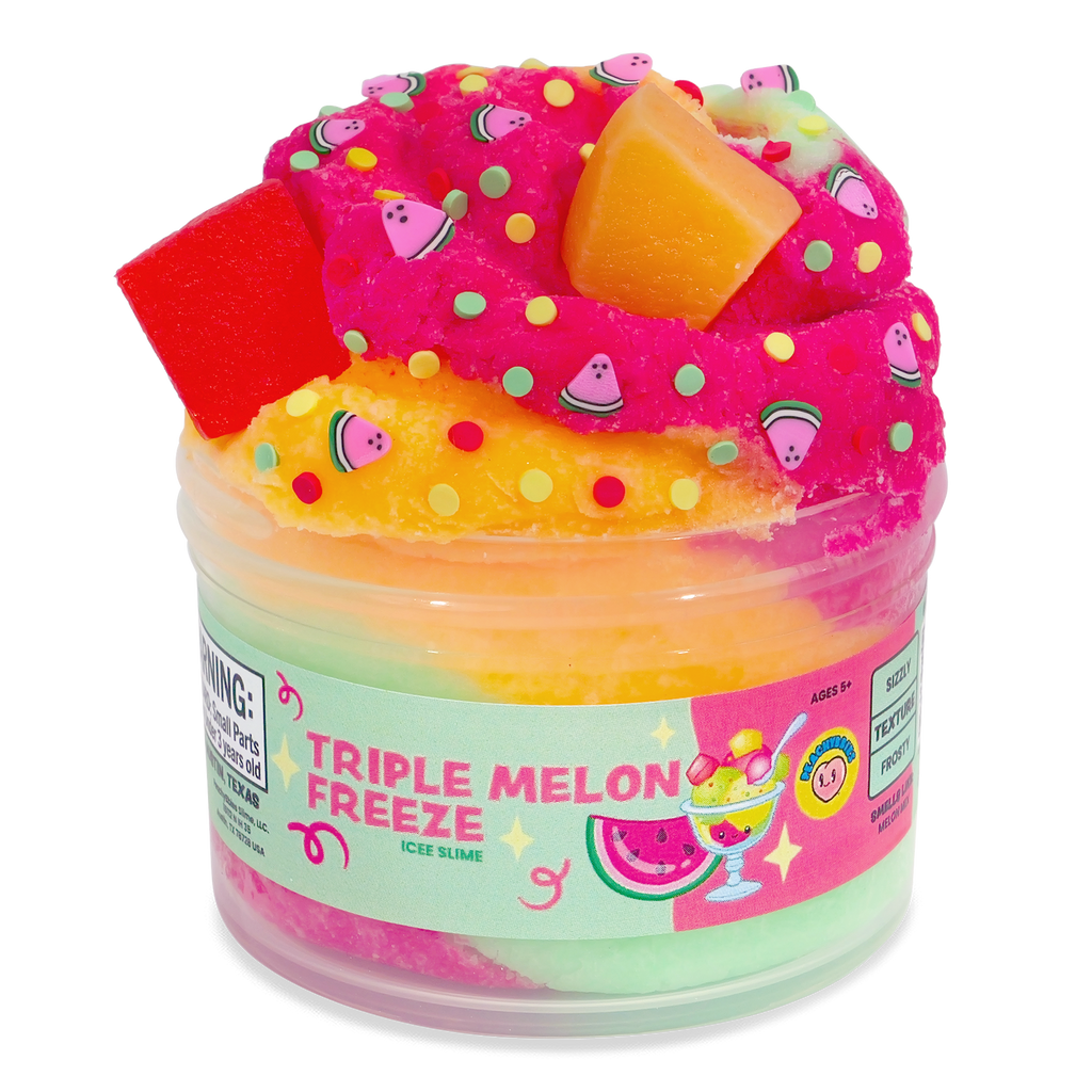 Peachybbies Slime | Triple Melon Freeze Icee Slime - 1