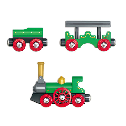 Retro Train with Foldable Chimney - CR Toys