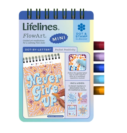 Lifelines | Flowart | Dot by Letter | Pocket Positivity - CR Toys