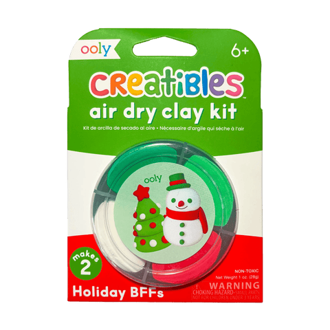 Creatibles | Holiday BFFs Air-Dry Clay Kit 6+ - 1