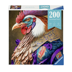 Puzzle | Mom Rooster General | 200 Pc - CR Toys